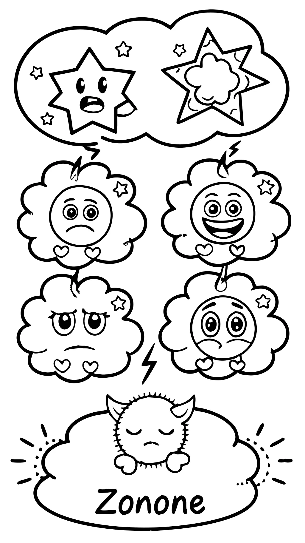 zones of regulation coloring pages